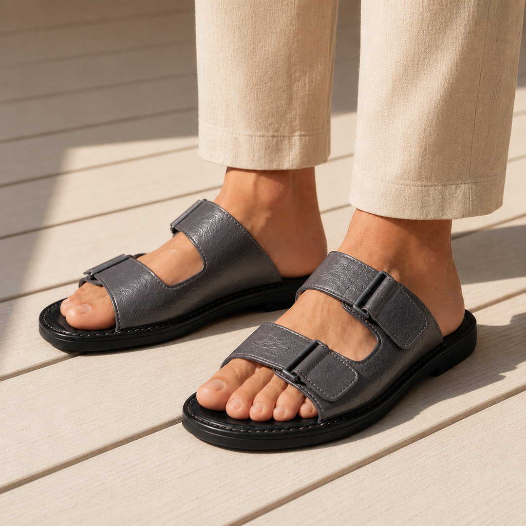 Hudson Leather Sandals