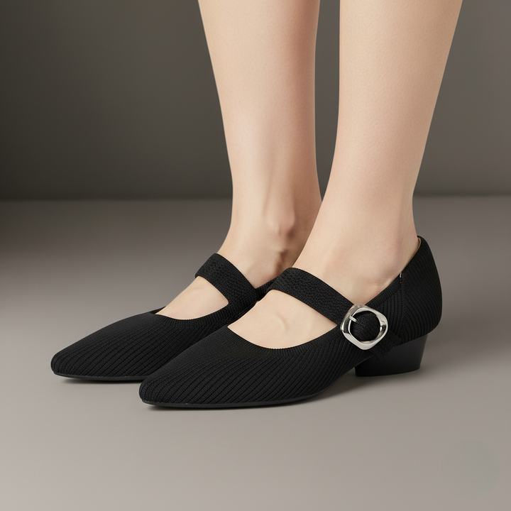 The Ava Knit Mary Janes