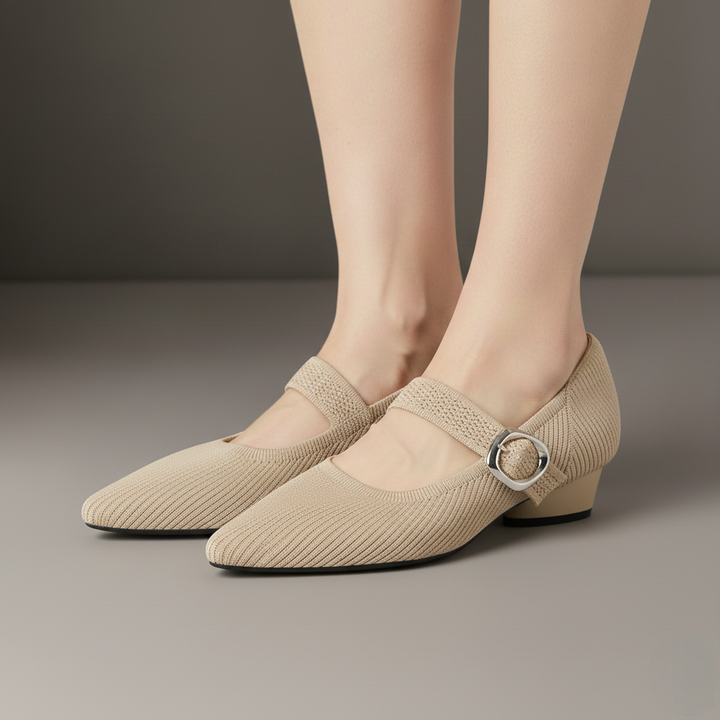 The Ava Knit Mary Janes
