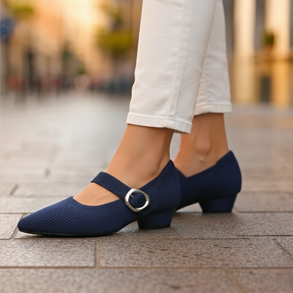 The Ava Knit Mary Janes