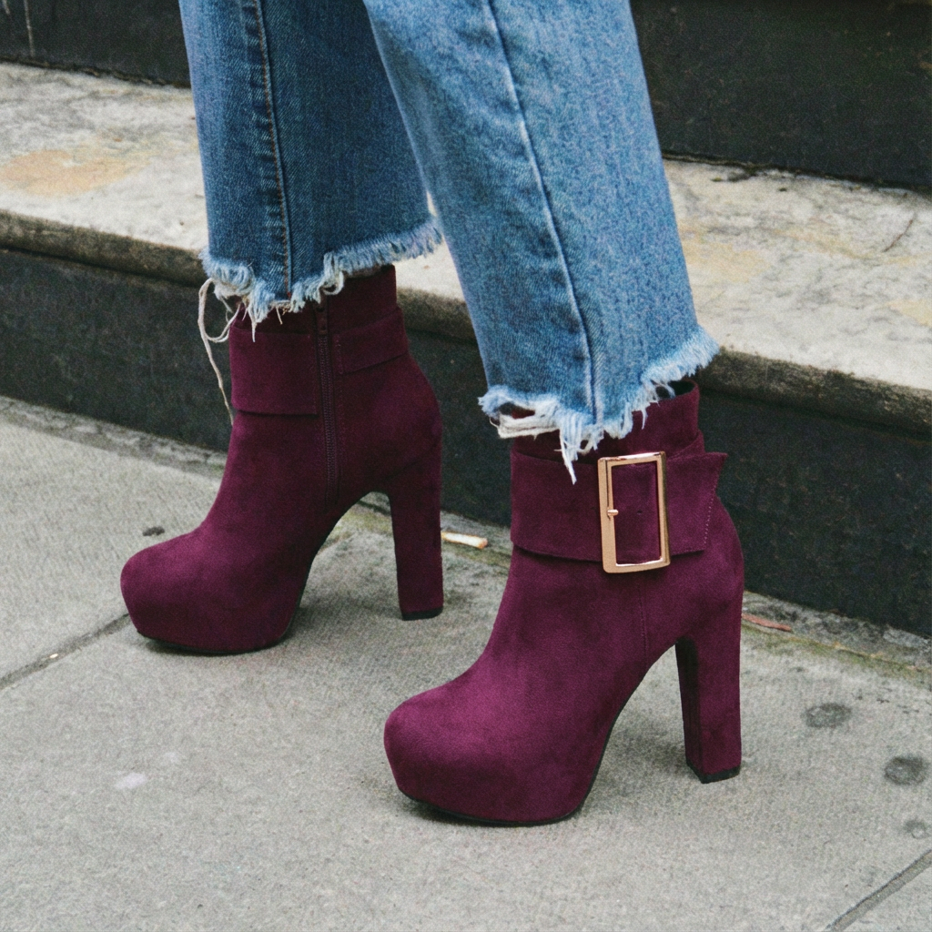 The Aria Buckle Boot