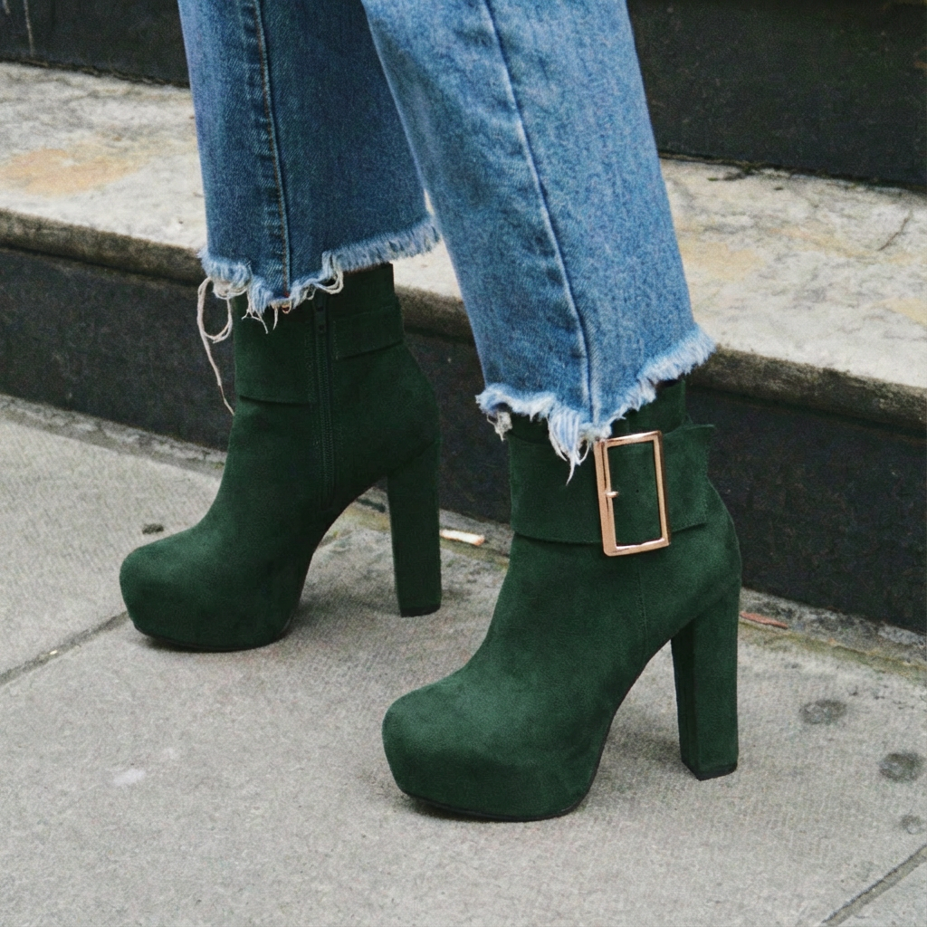 The Aria Buckle Boot