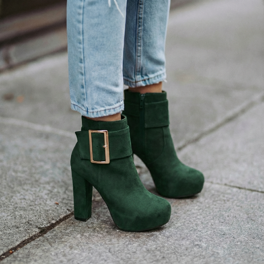 The Aria Buckle Boot