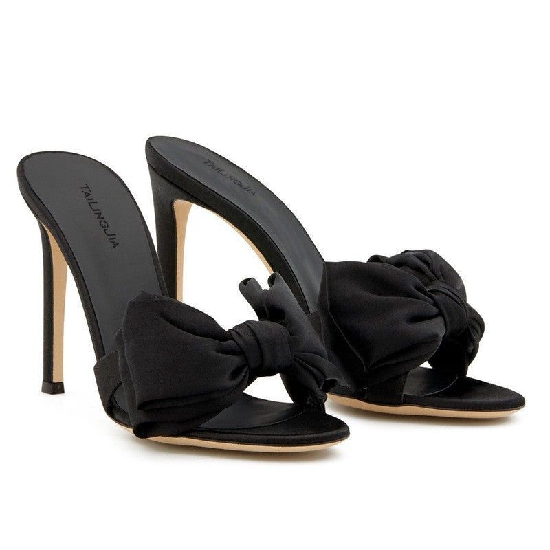 Date Night Bow Heels