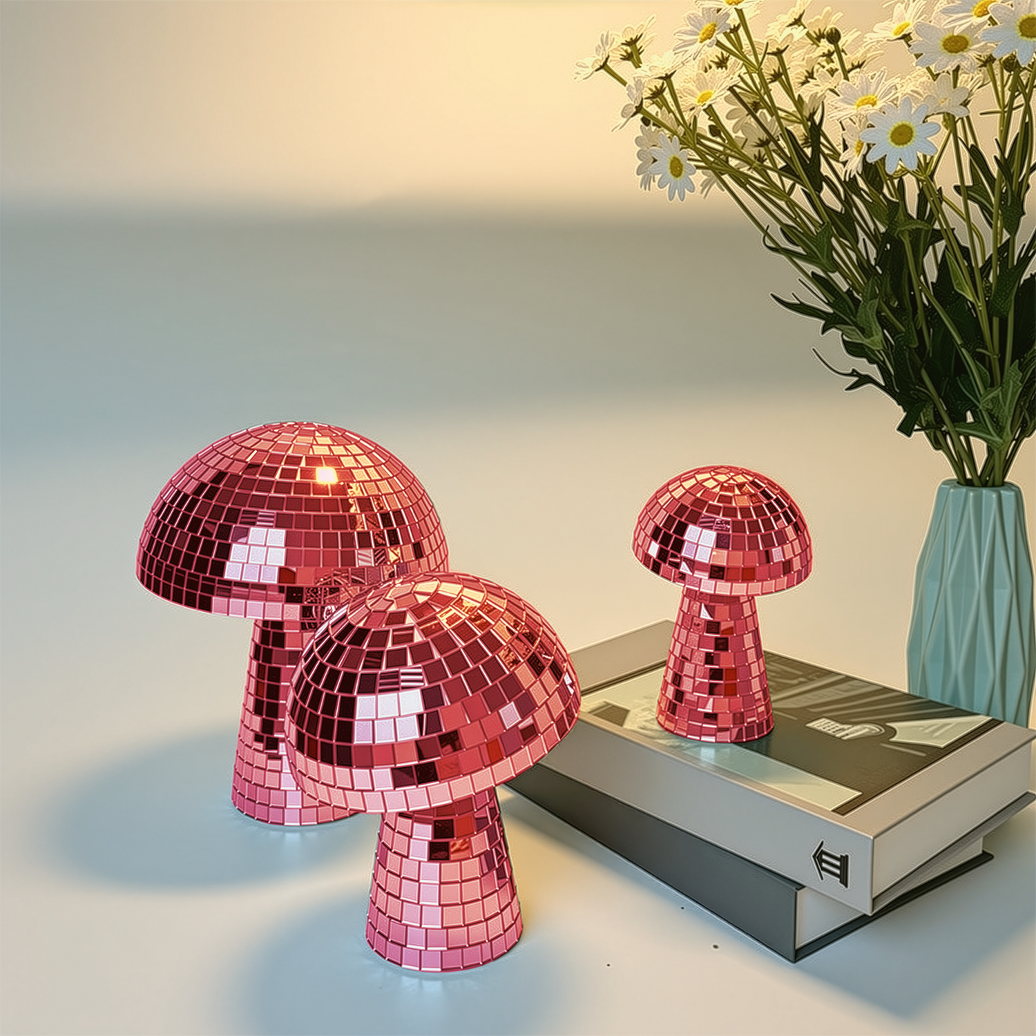 Disco Mushroom Decor