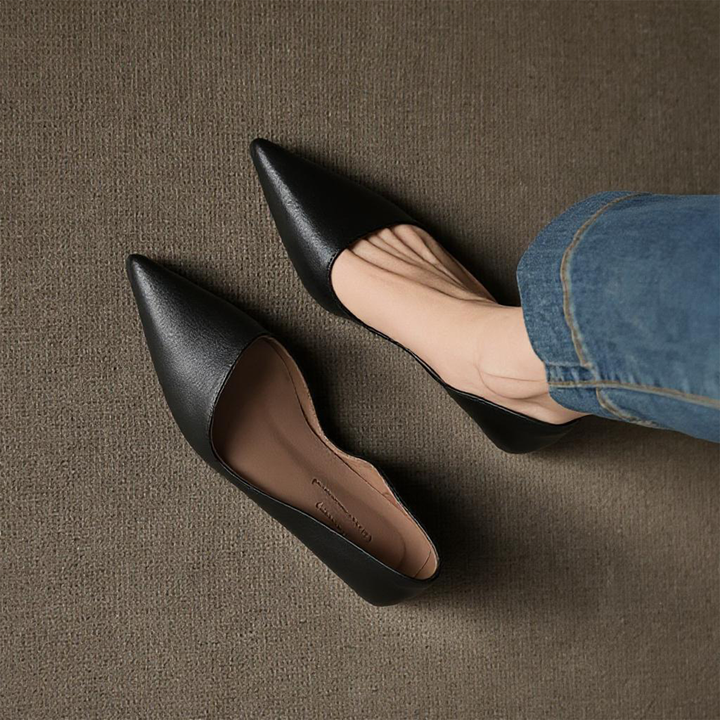 Chérie Genuine Leather Heels