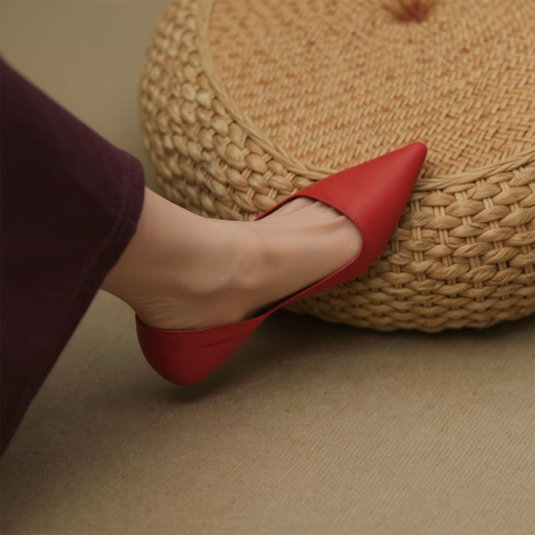Chérie Genuine Leather Heels