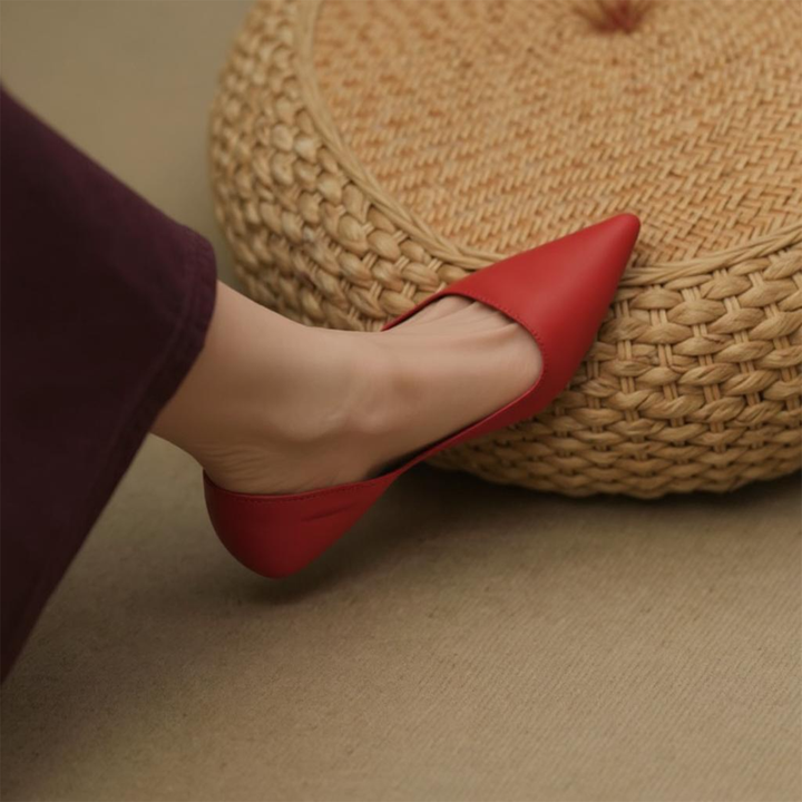 Chérie Genuine Leather Heels