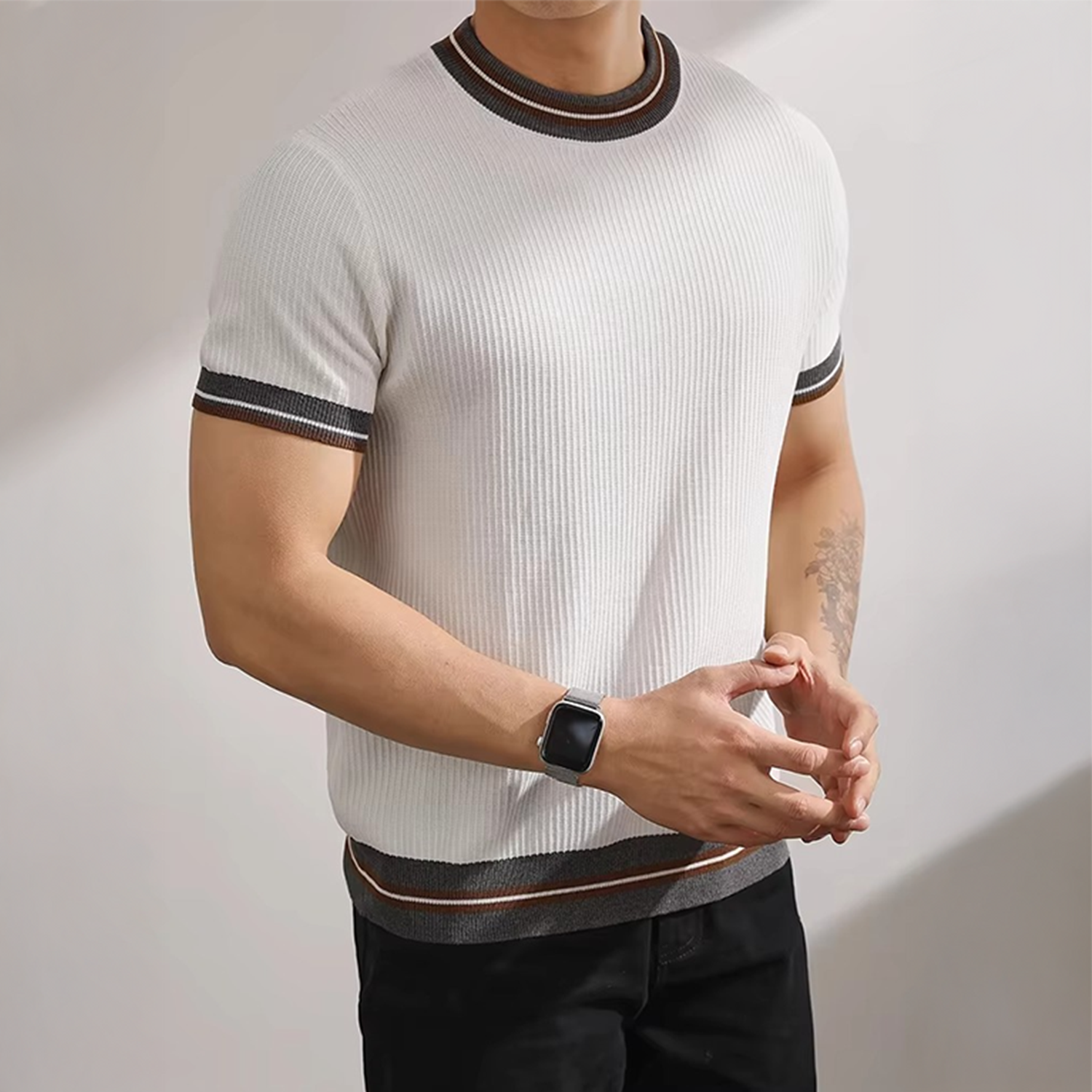 The Milo Knit Tee