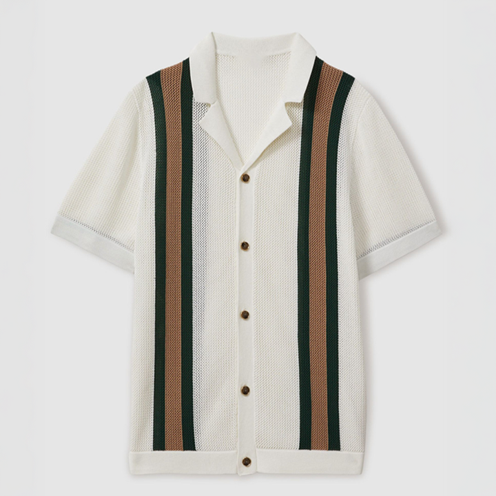 The Capri Stripe Polo