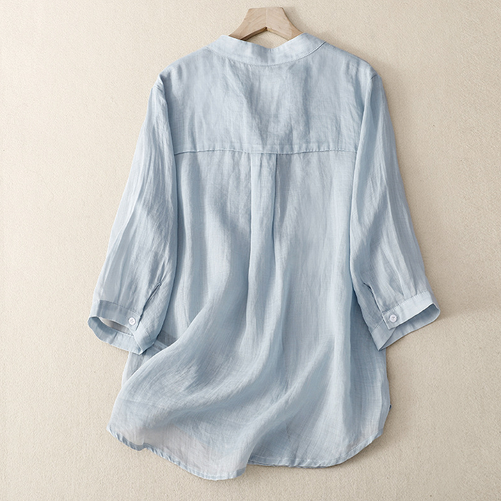 The Livia Linen Shirt