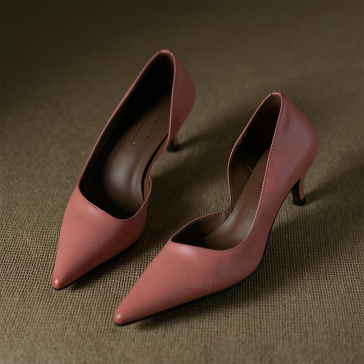 Chérie Genuine Leather Heels