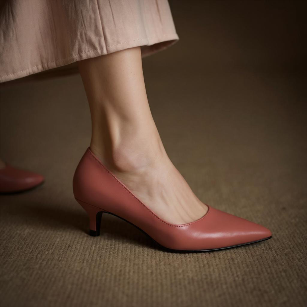 Chérie Genuine Leather Heels