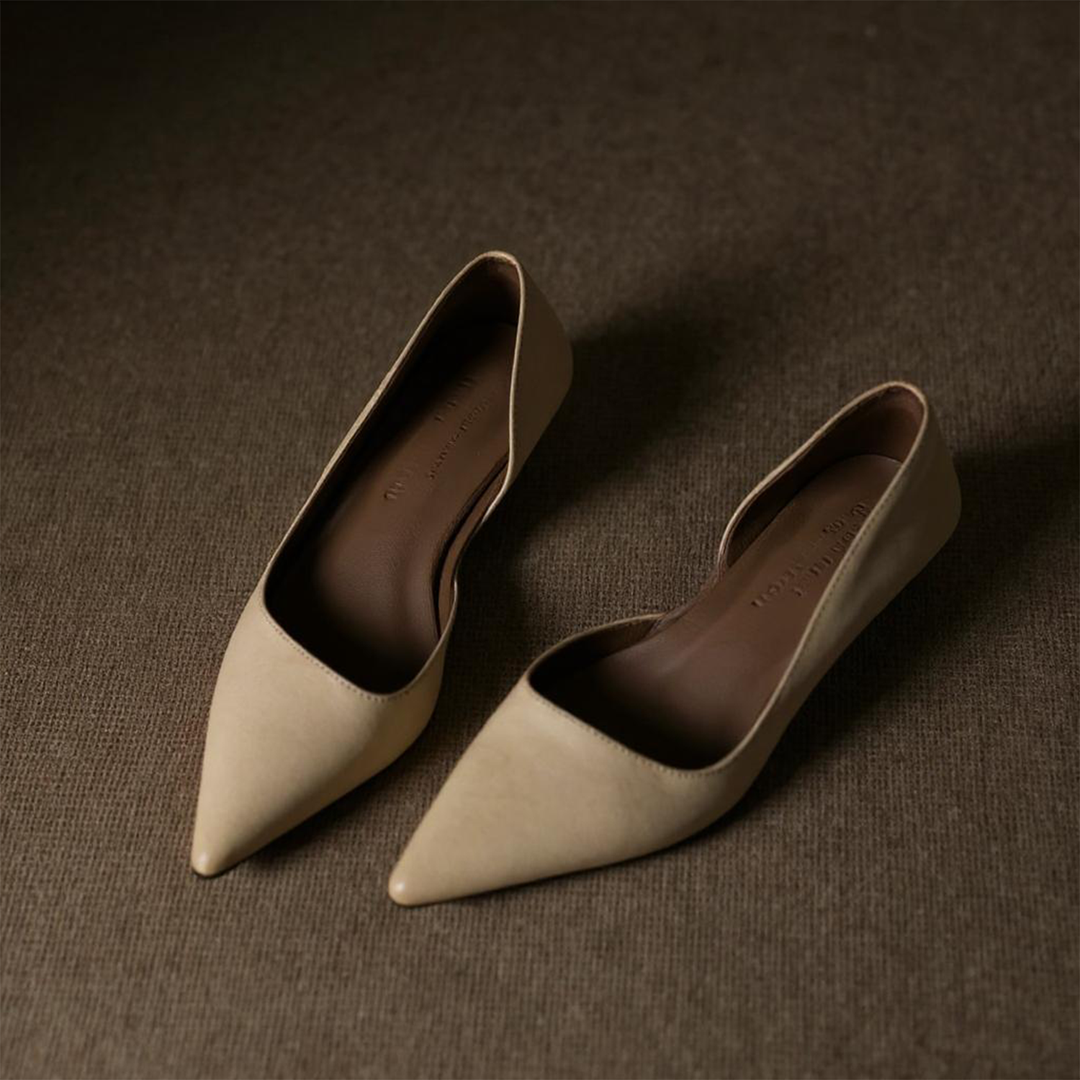 Chérie Genuine Leather Heels