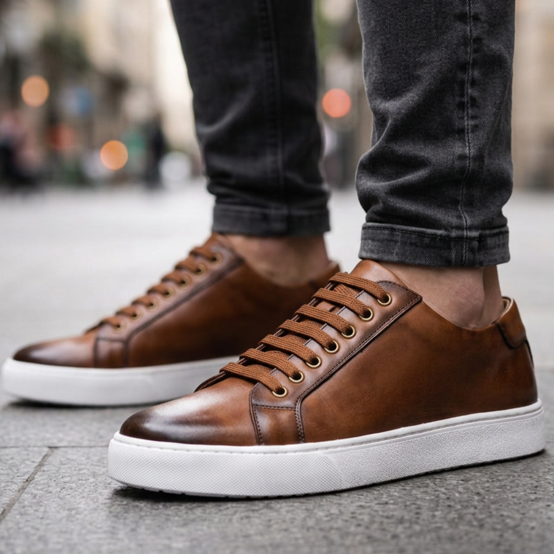 Hudson Leather Sneakers