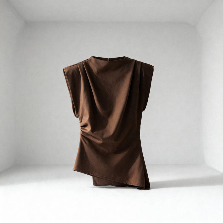 Milano Draped Sculpt Top