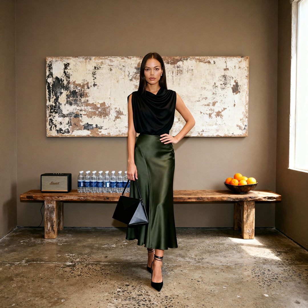 Valentina Silhouette Skirt