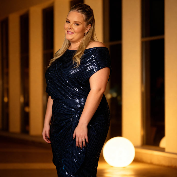Holiday Wrap Dress