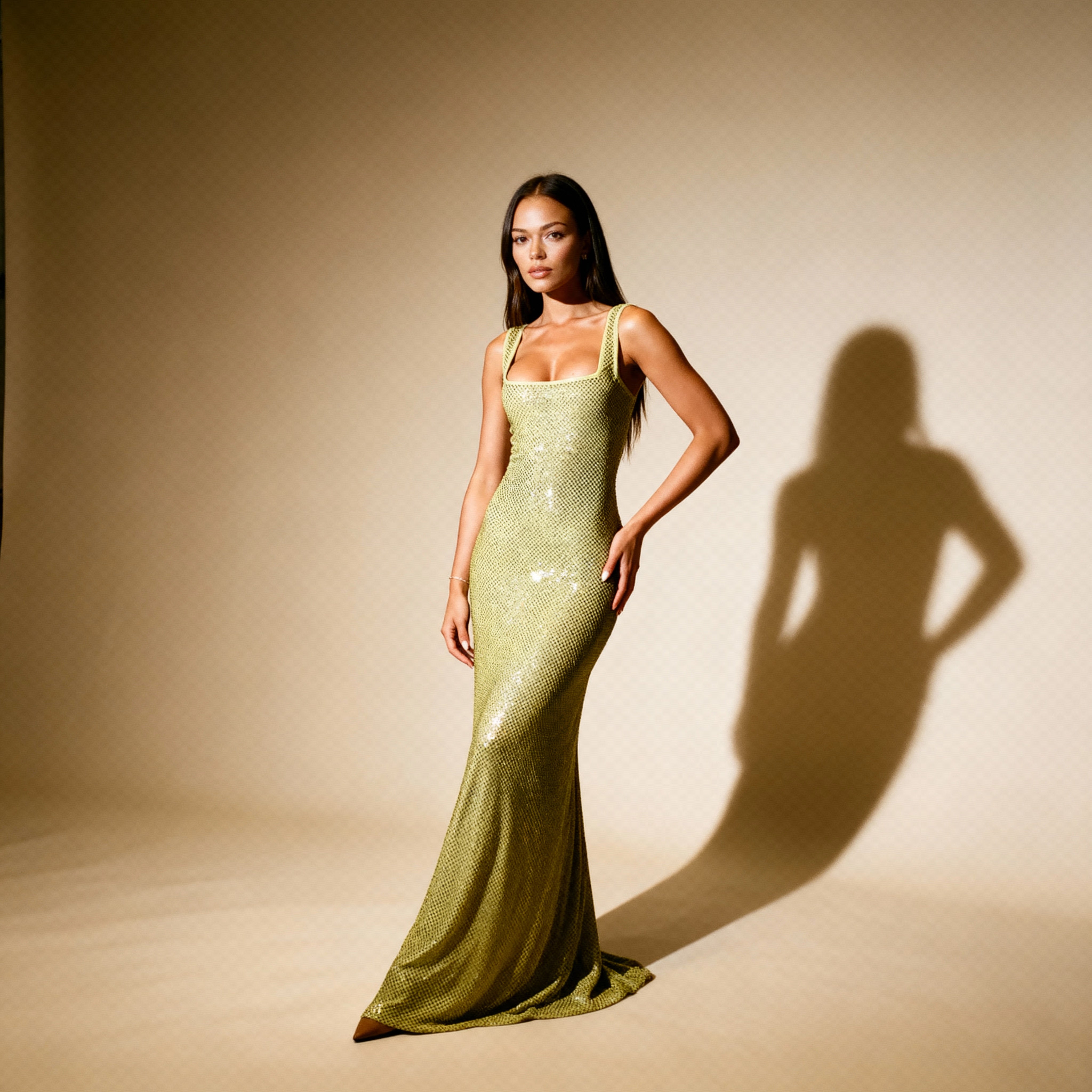 Starfall Contour Gown
