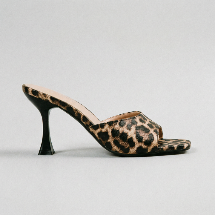 Cheetah Chic Mules