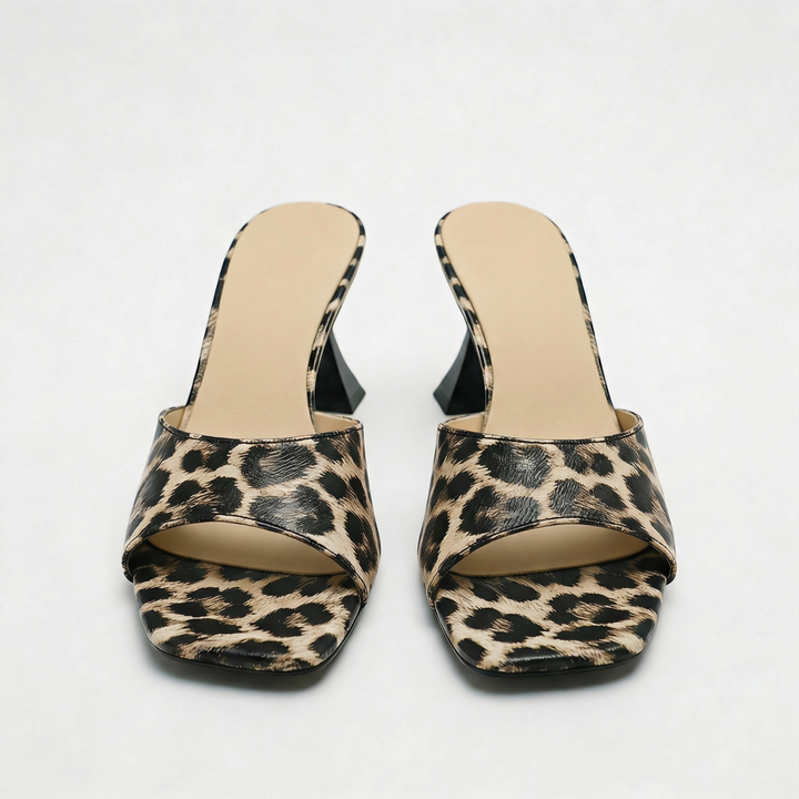 Cheetah Chic Mules