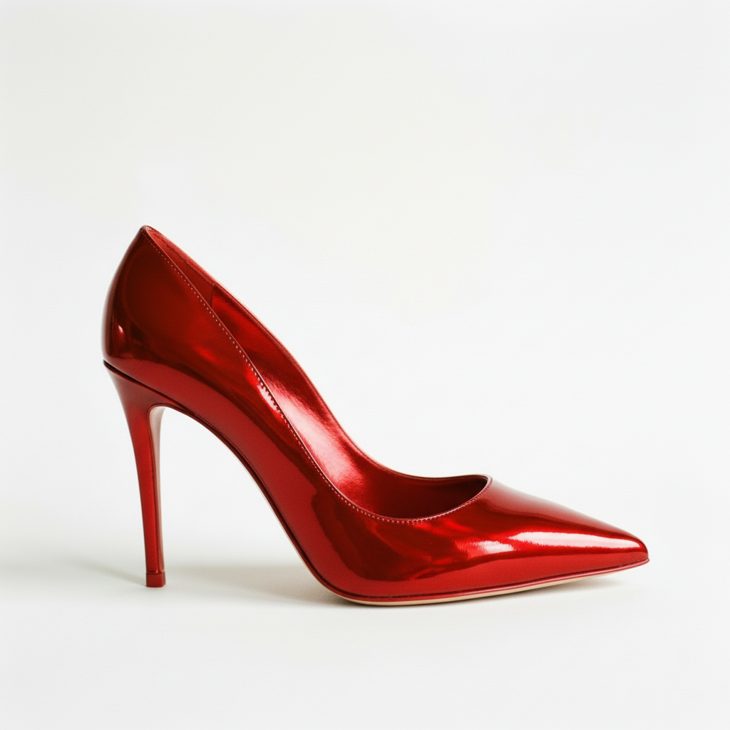 Scarlet Stiletto Pumps