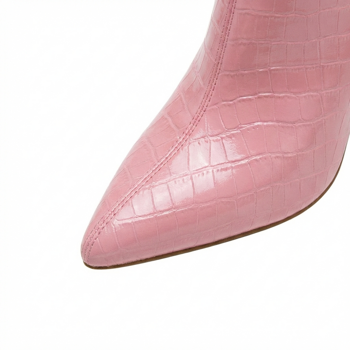 The Valentina Croc Boot