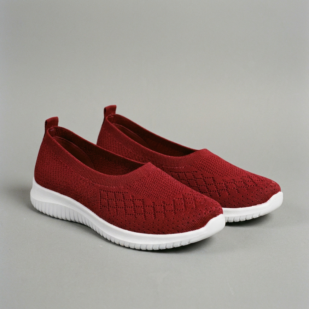 Square-Toe Cushioned Flats