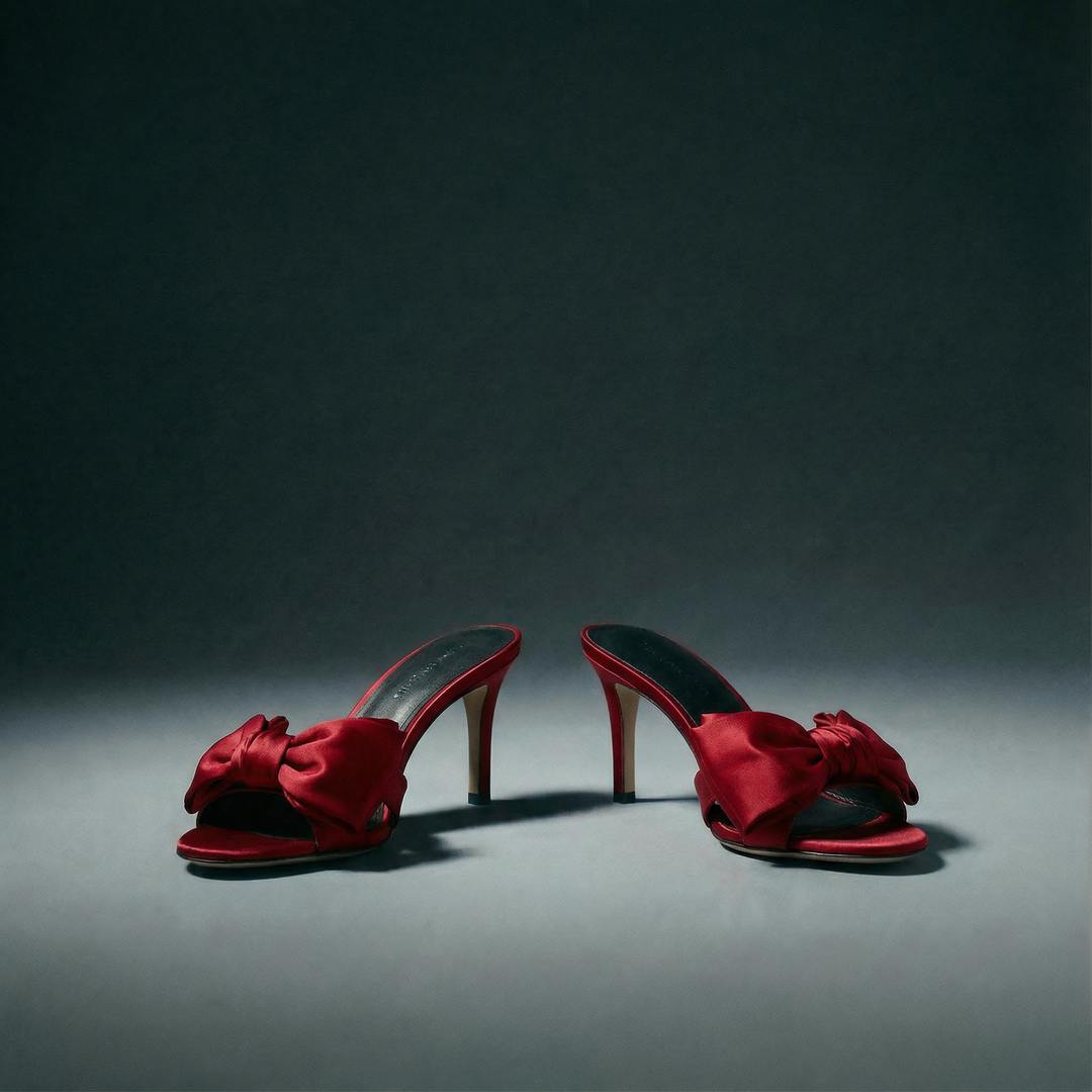 Date Night Bow Heels
