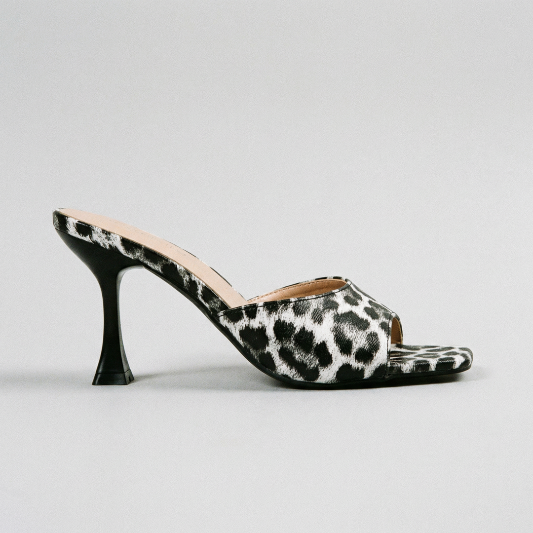 Cheetah Chic Mules