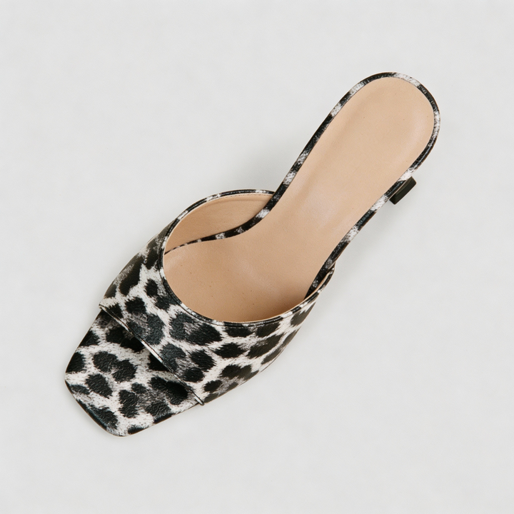Cheetah Chic Mules