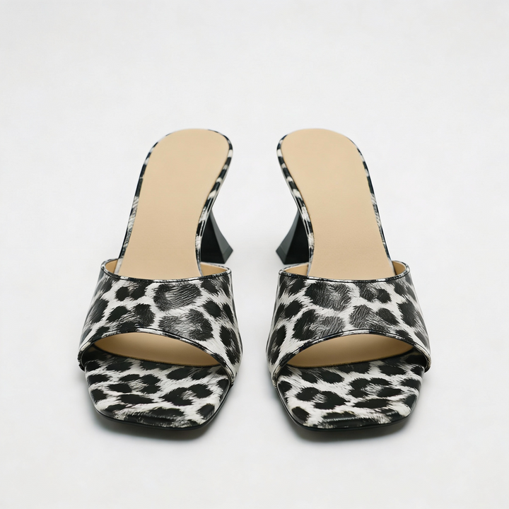 Cheetah Chic Mules