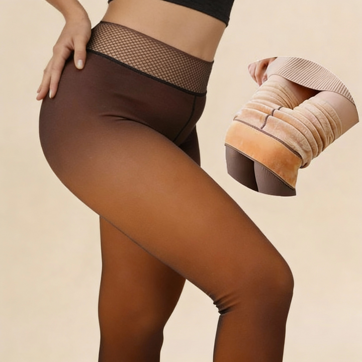 Cozy Warm Fleece Tights