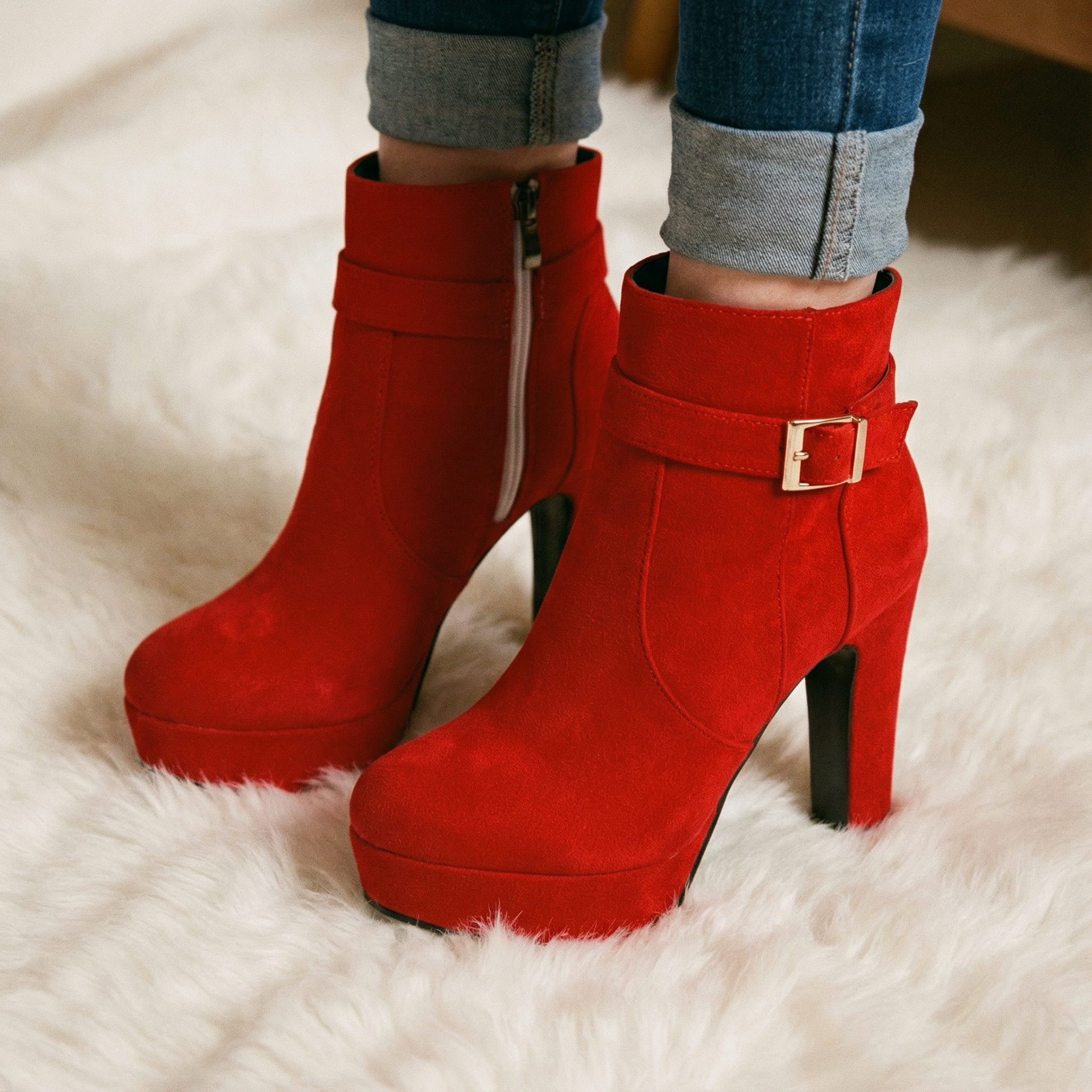The Natasha Buckle Boot