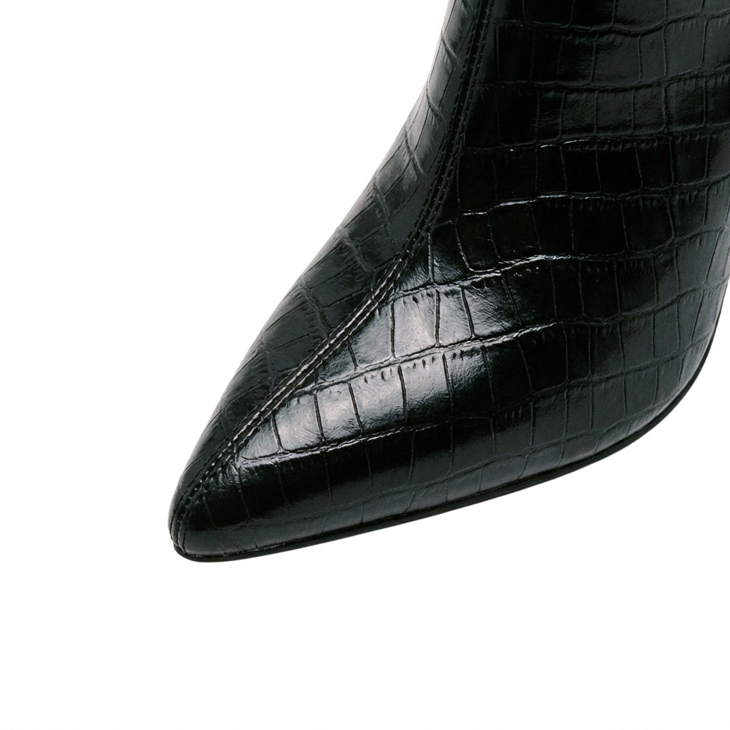 The Valentina Croc Boot
