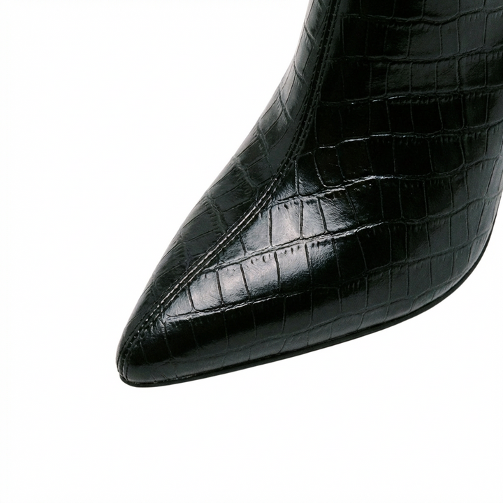 The Valentina Croc Boot