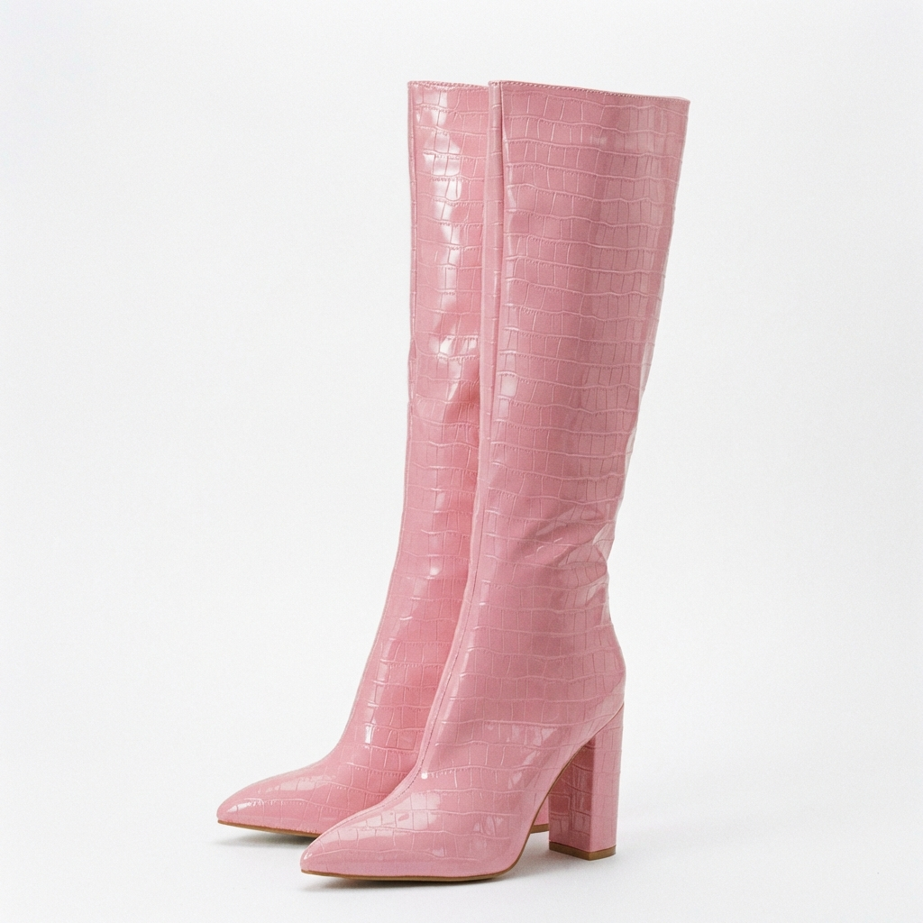 The Valentina Croc Boot