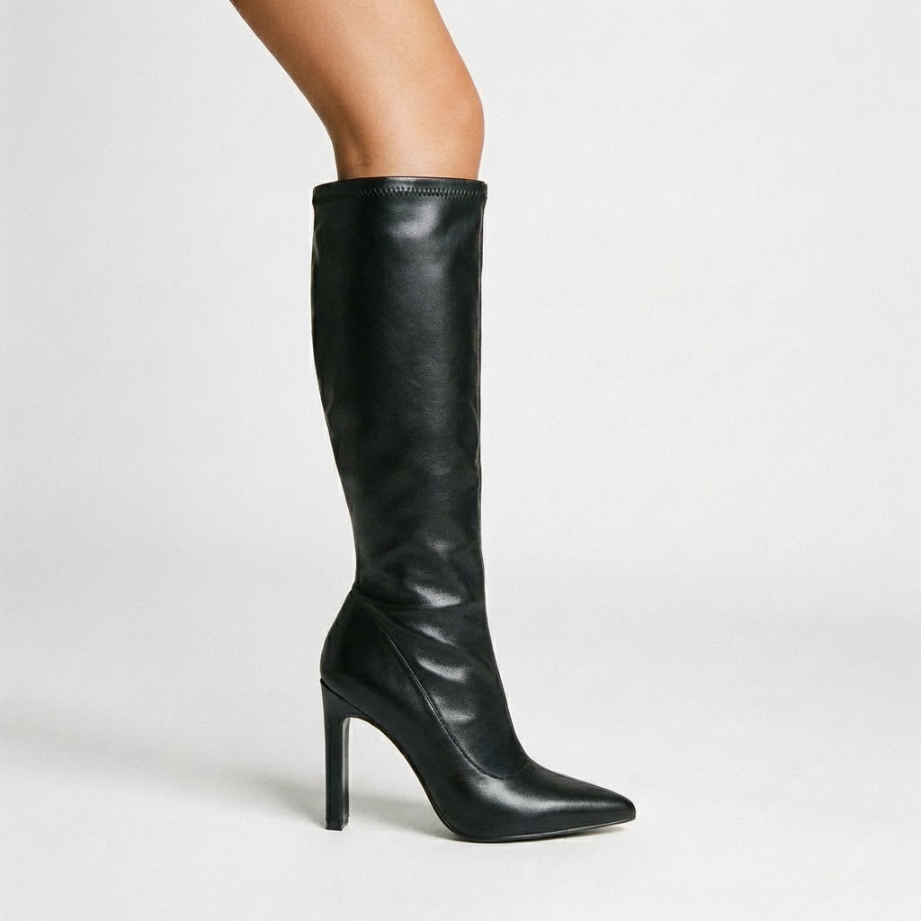 The Serpentine Knee Boot