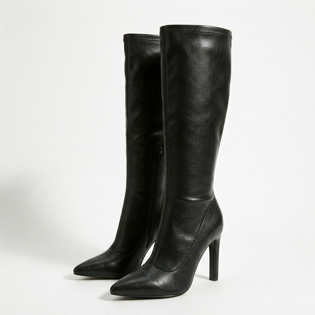 The Serpentine Knee Boot