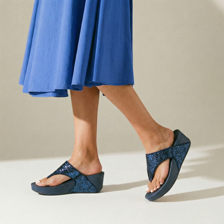 Midnight Sparkle Wedges