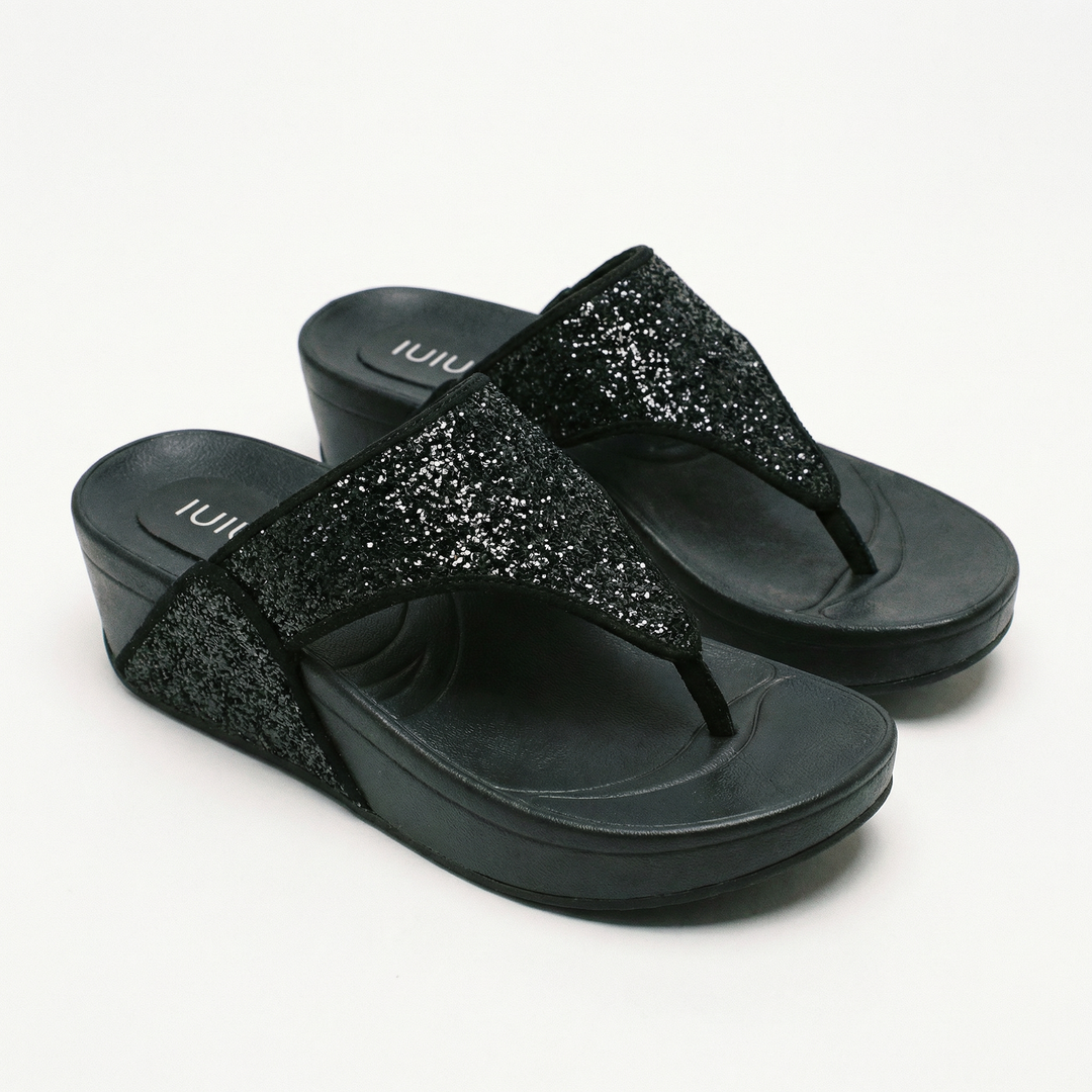 Midnight Sparkle Wedges