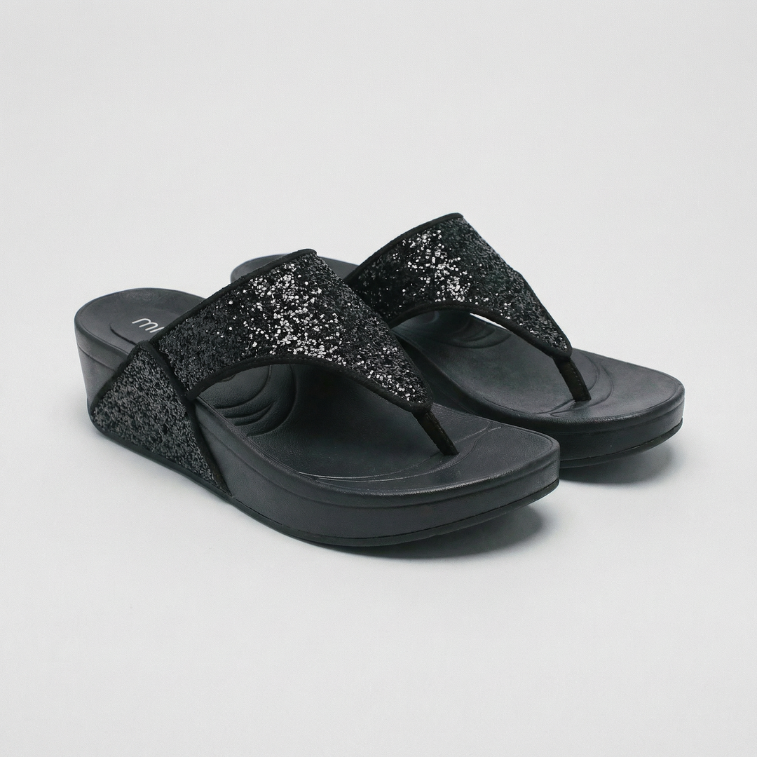 Midnight Sparkle Wedges