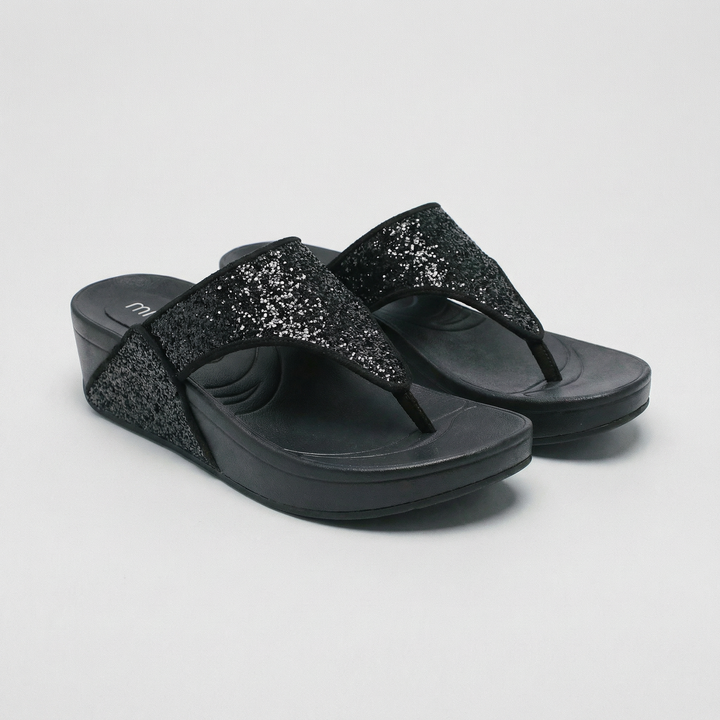 Midnight Sparkle Wedges