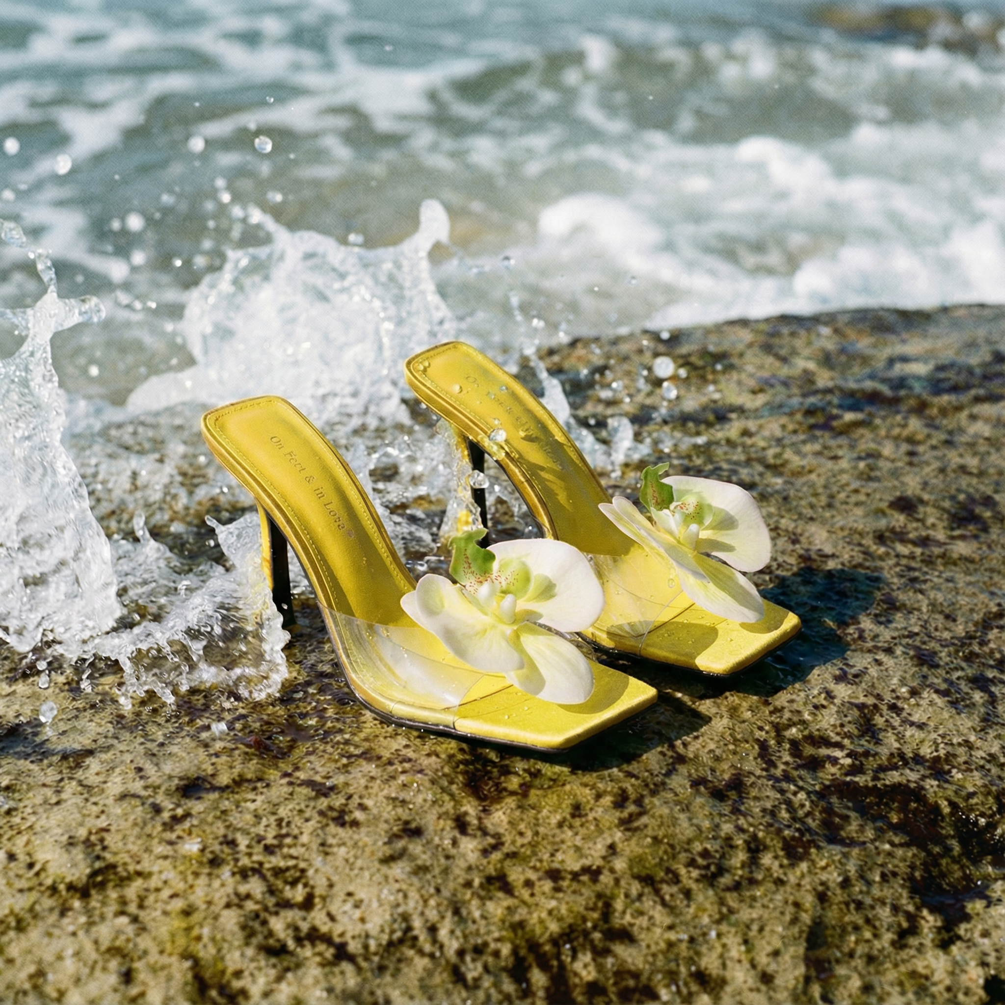 The Dahlia Bloom Heels