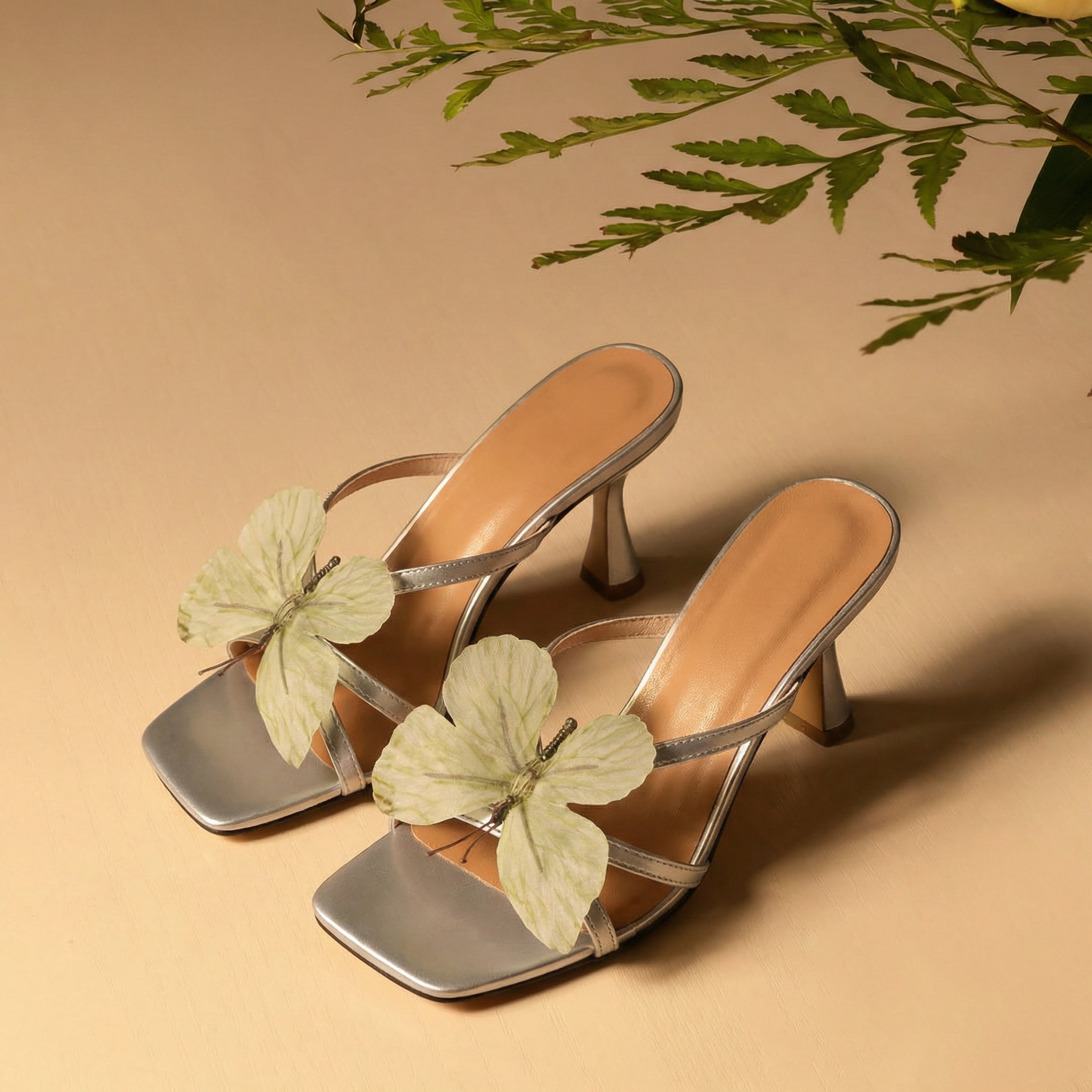 Butterfly Bloom Heels