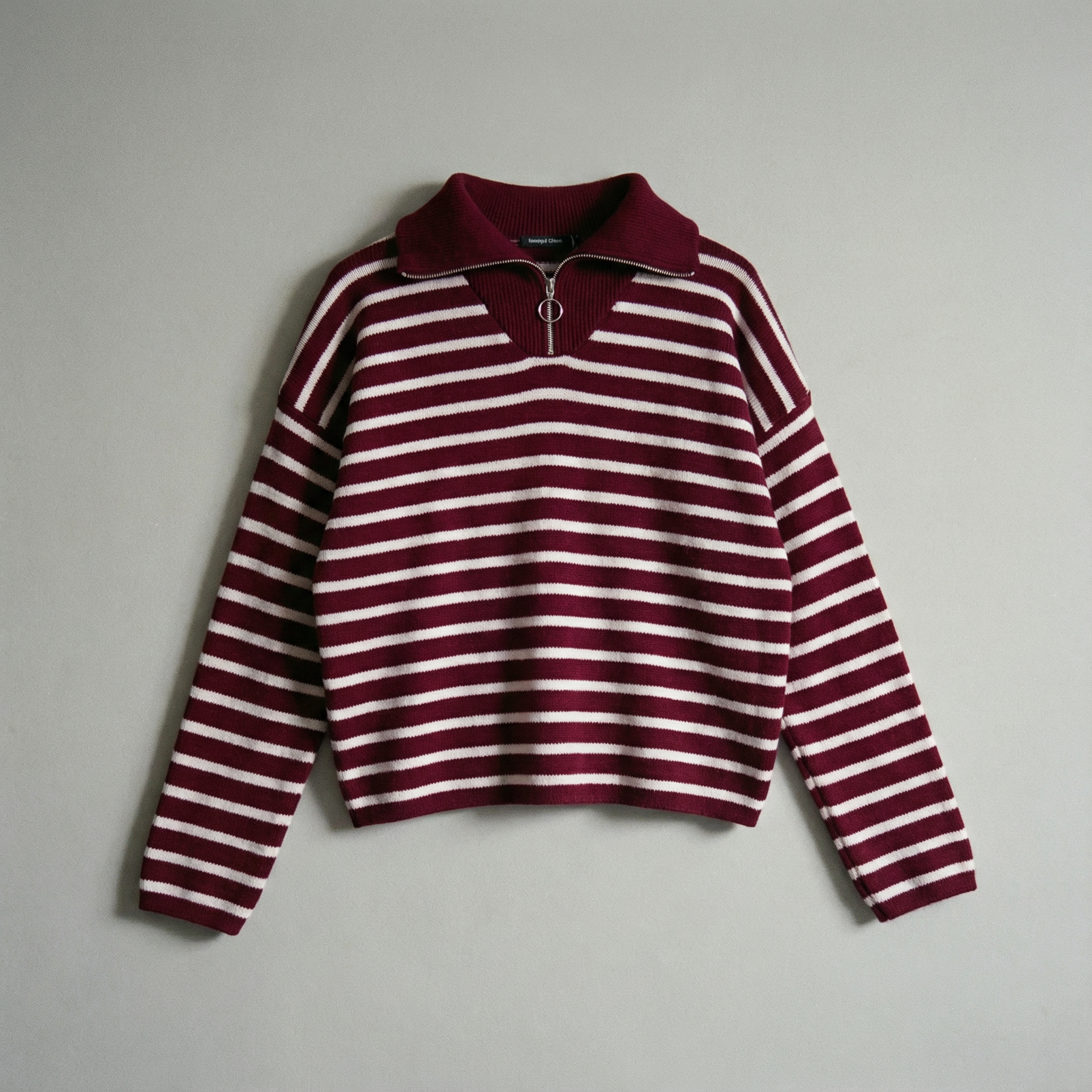 The Amalfi Quarter-Zip Knit Sweater