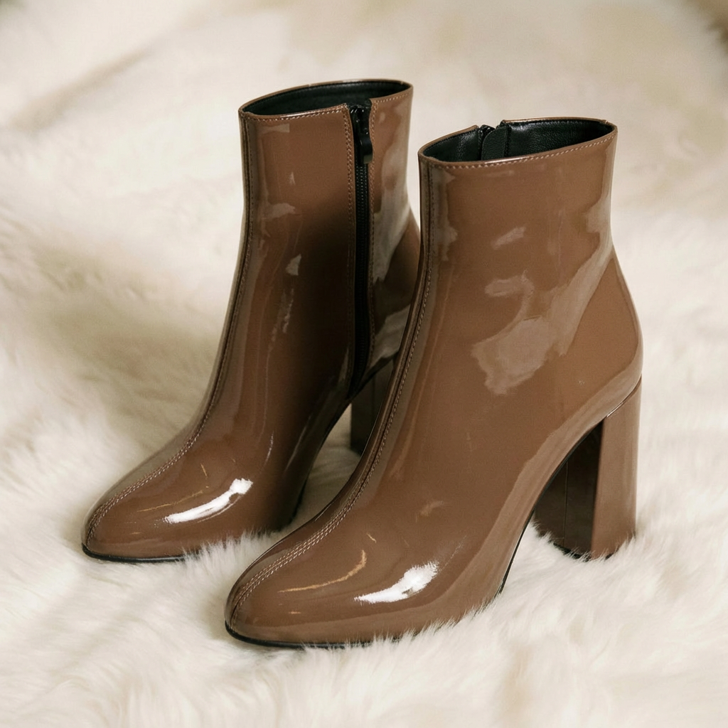 Downtown Patent Boots