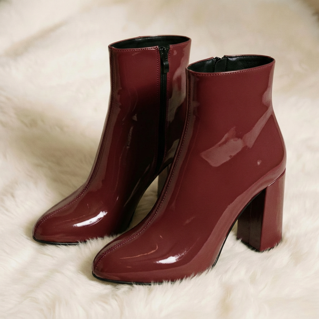 Downtown Patent Boots