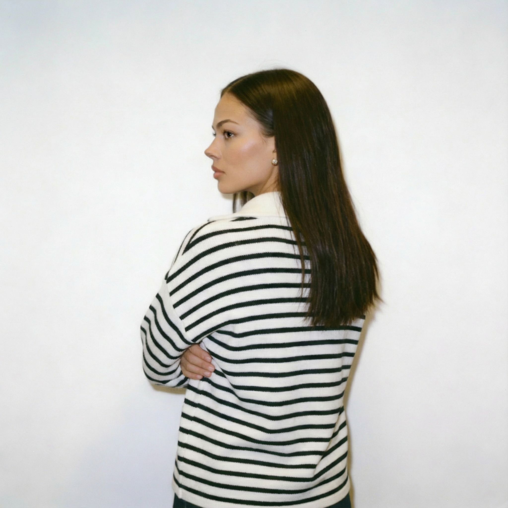 The Amalfi Quarter-Zip Knit Sweater