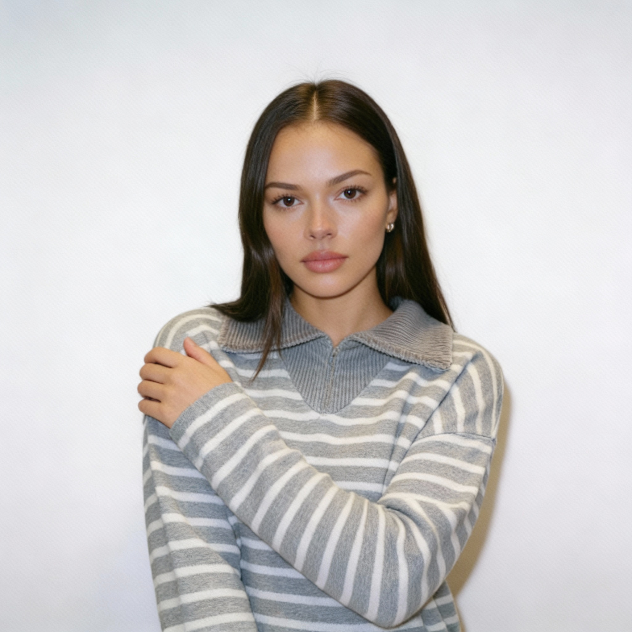 The Amalfi Quarter-Zip Knit Sweater